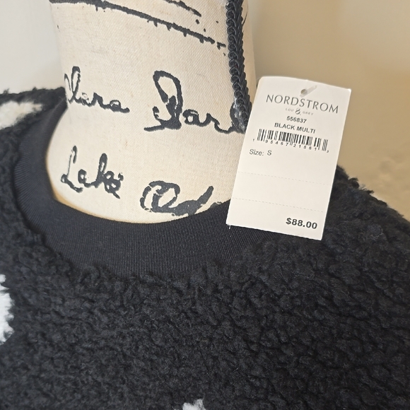 Lou & Grey Black and White Polkadot Sweater - Picture 5 of 9